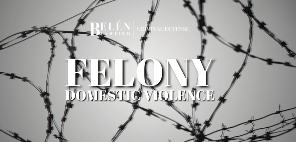 Felony domestic violence in Arizona
