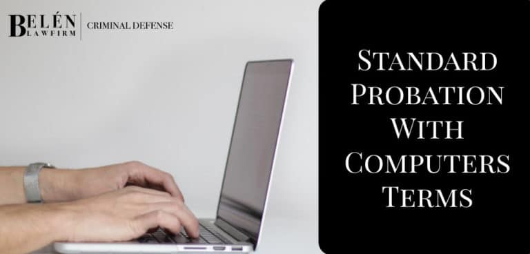 Standard Probation With Computers Terms