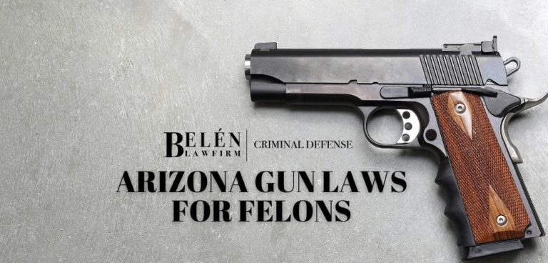 Leyes de armas de Arizona para delincuentes