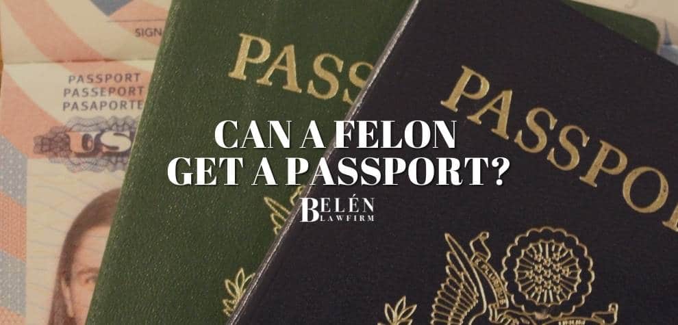 ¿Puede un delincuente obtener un pasaporte?