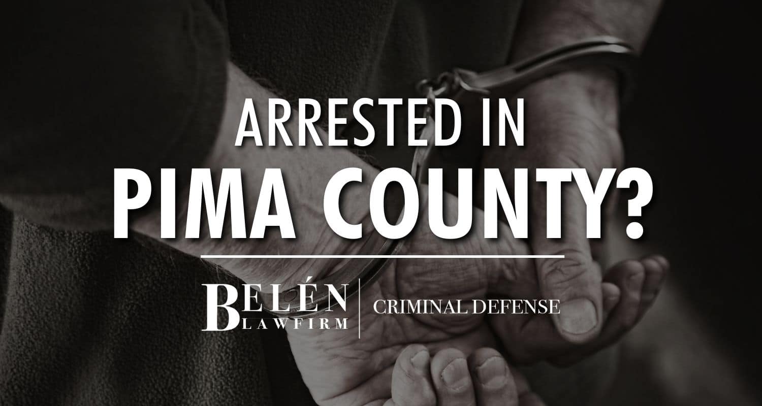 Arrested in Pima County