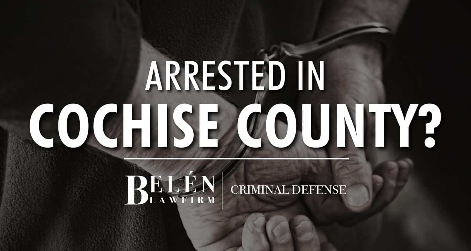 Arrested in Cochise County