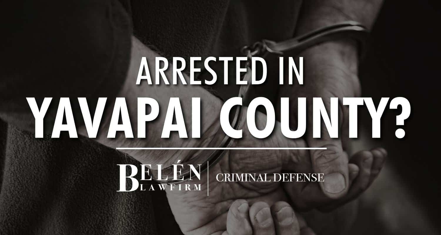 Arrestado en el condado de Yavapai