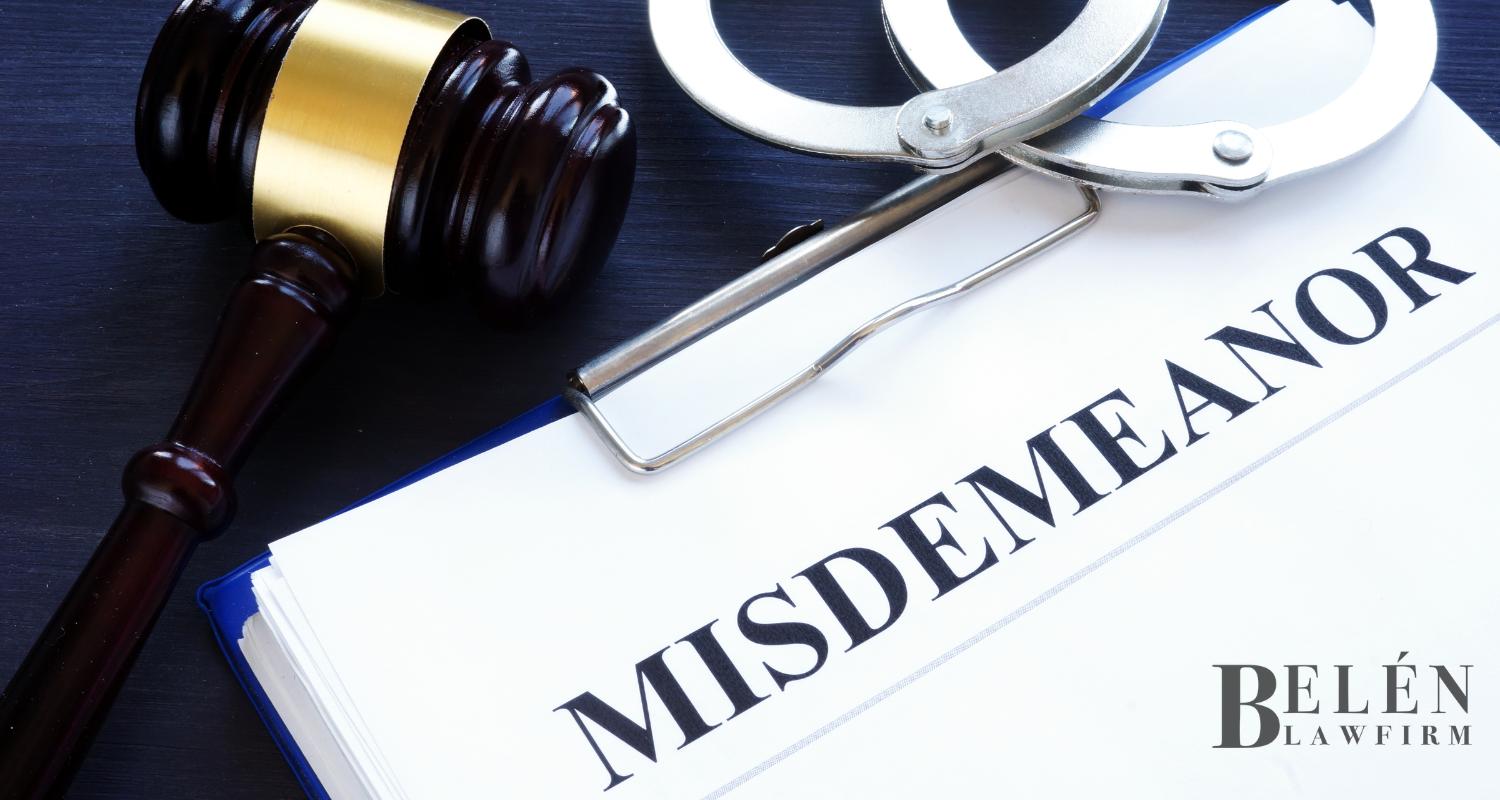 Types of Class 2 Misdemeanors in AZ